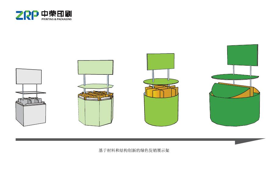 促销展示领域——蜂窝展示架研发获得突破
