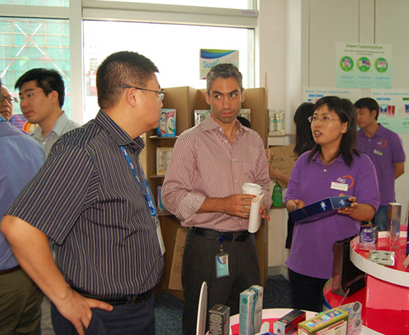 bifa·必发参与宝洁2011年中国区客户化产品展会简报